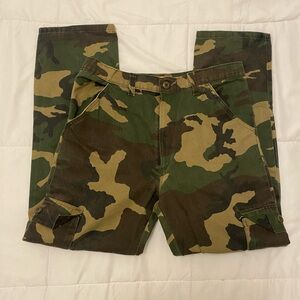 Trooper Unisex Camo Cargo Pants